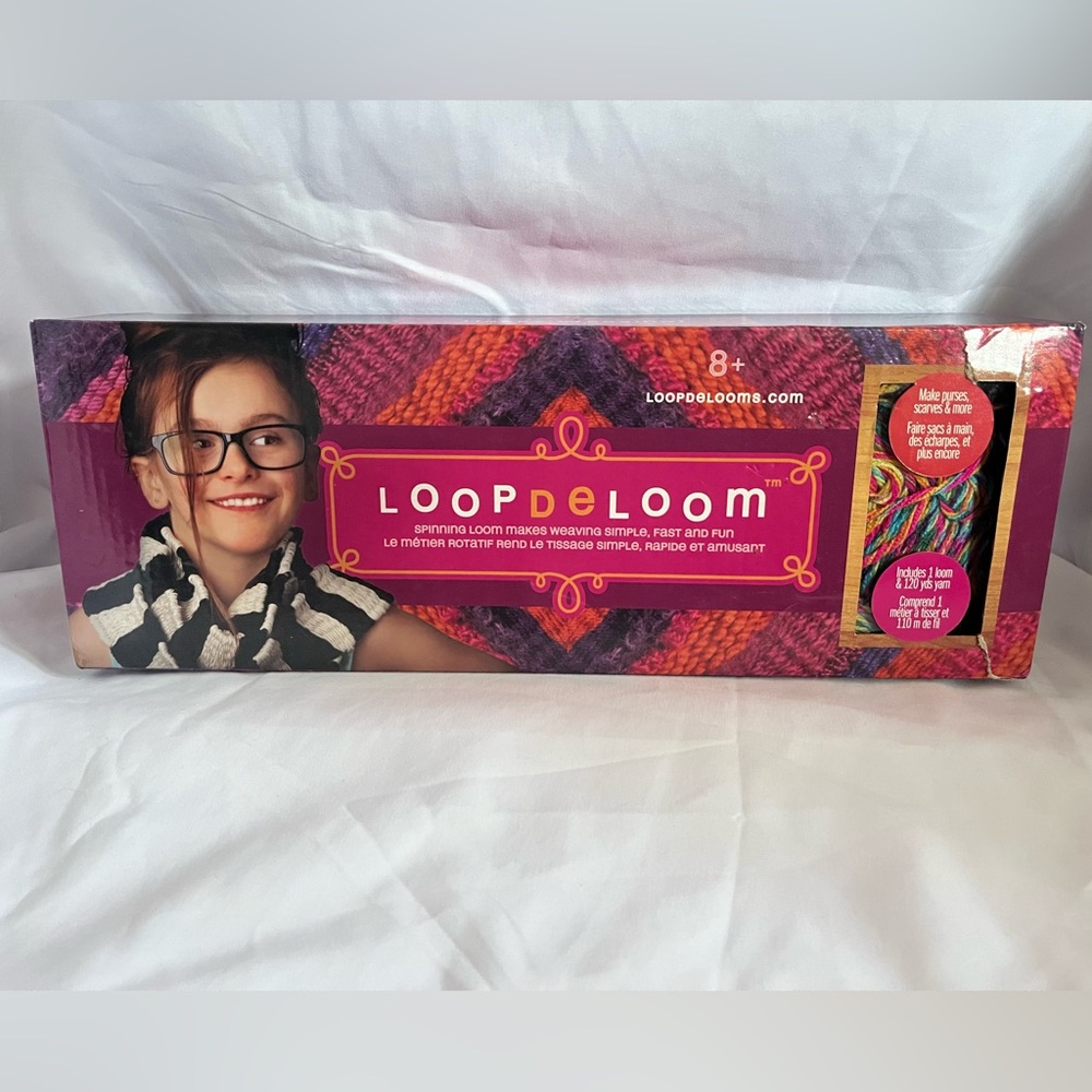Loop de Loom Spinning Loom Kit - Berry Purple